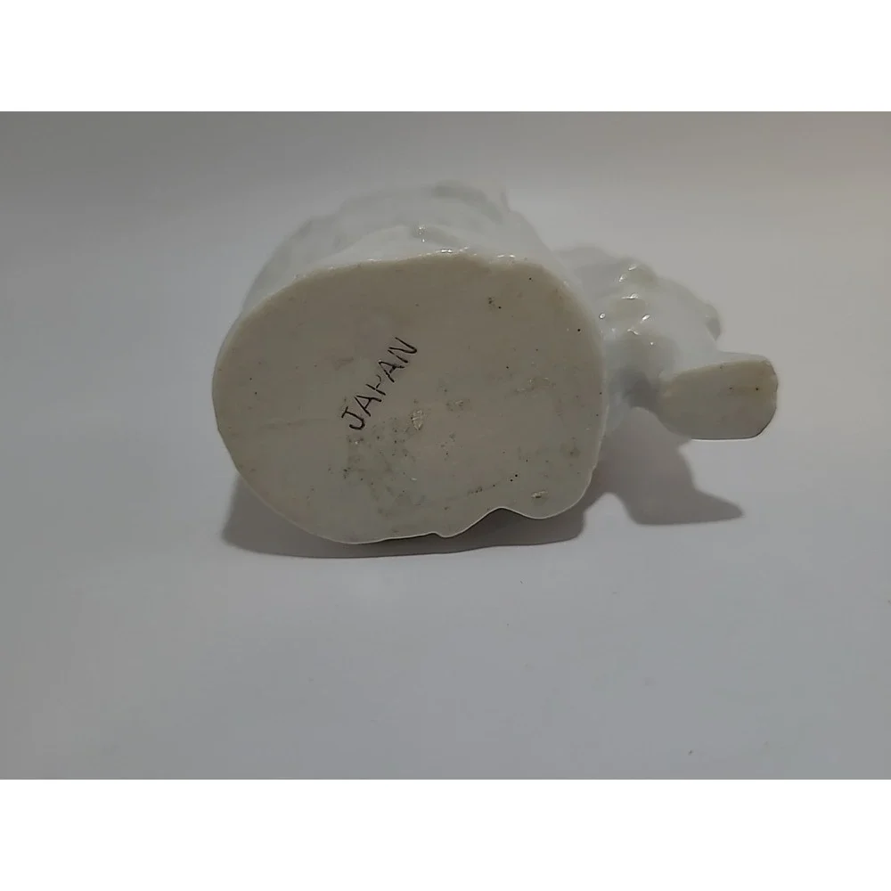 Vintage Japanese Porcelain‎ Toothpick Holder Lucky Cat